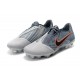 Chaussures Nouvelle Nike Phantom Venom Elite FG Gris Loup Noir Bleu