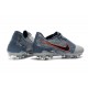 Chaussures Nouvelle Nike Phantom Venom Elite FG Gris Loup Noir Bleu
