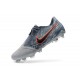 Chaussures Nouvelle Nike Phantom Venom Elite FG Gris Loup Noir Bleu
