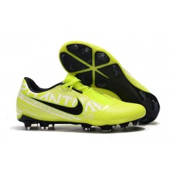 Chaussures Nouvelle Nike Phantom Venom Elite FG Volt Blanc Obsidienne