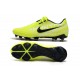 Chaussures Nouvelle Nike Phantom Venom Elite FG Volt Blanc Obsidienne