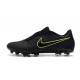 Chaussures Nouvelle Nike Phantom Venom Elite FG Noir Volt