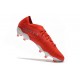 Chaussures de football adidas Nemeziz 19.1 FG Rouge Argent
