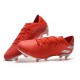 Chaussures de football adidas Nemeziz 19.1 FG Rouge Argent