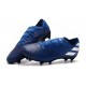 Chaussures de football adidas Nemeziz 19.1 FG Bleu Blanc