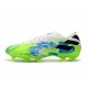Chaussures de football adidas Nemeziz 19.1 FG Vert Noir Bleu