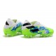 Chaussures de football adidas Nemeziz 19.1 FG Vert Noir Bleu