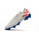 Chaussures de football adidas Nemeziz 19.1 FG Blanc Bleu Rouge