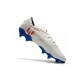 Chaussures de football adidas Nemeziz 19.1 FG Blanc Bleu Rouge