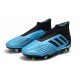 Chaussures Homme adidas Predator 19+ FG Bleu Noir