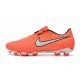 Chaussures Nouvelle Nike Phantom Venom Elite FG Mangue claire Blanc