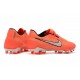 Chaussures Nouvelle Nike Phantom Venom Elite FG Mangue claire Blanc