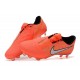 Chaussures Nouvelle Nike Phantom Venom Elite FG Mangue claire Blanc