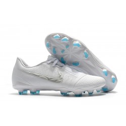 Chaussures Nouvelle Nike Phantom Venom Elite FG Blanc Argent