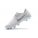 Chaussures Nouvelle Nike Phantom Venom Elite FG Blanc Argent