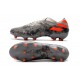 Chaussures de football adidas Nemeziz 19.1 FG Gris/Orange solaire/Craie
