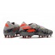 Chaussures de football adidas Nemeziz 19.1 FG Gris/Orange solaire/Craie