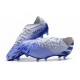Chaussures de football adidas Nemeziz 19.1 FG Bleu Blanc