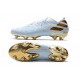 Chaussures de football adidas Nemeziz 19.1 FG Bold Aqua/Or/Blanc