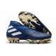 Crampons Nouveaux adidas Nemeziz 19+ FG Bleu Blanc