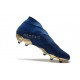 Crampons Nouveaux adidas Nemeziz 19+ FG Bleu Blanc