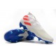Crampons Nouveaux adidas Nemeziz 19+ FG Blanc Orange